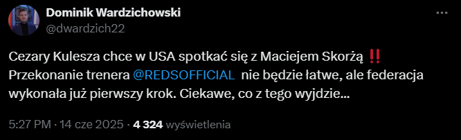 HIT! Cezary Kulesza chce SPOTKAĆ SIĘ z tym ''kandydatem'' na selekcjonera!